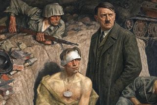 Hitlerův oblíbený malíř namaloval hrůzu Stalingradu, která ho děsila. Führer si obraz koupil a hodiny na něj nehybně zíral